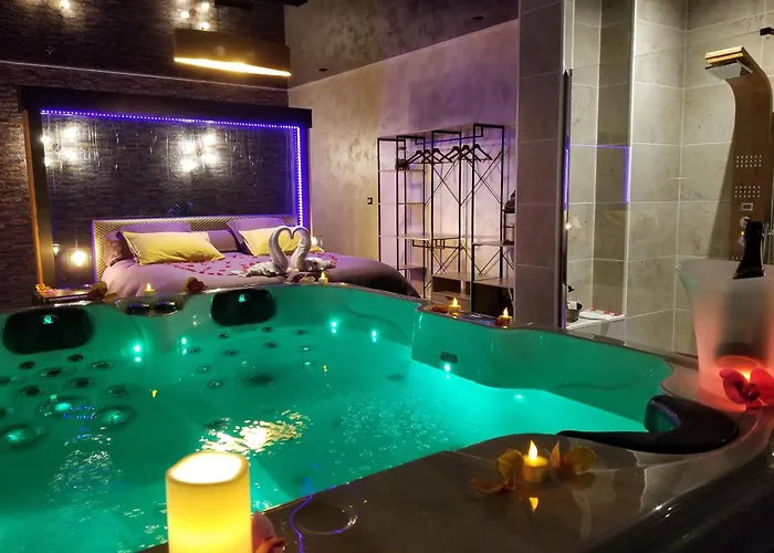Hôtel Jacuzzi: Suite Calypso Jacuzzi Privatif